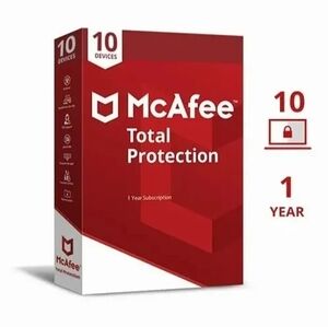 McAfee Total Protection Software license key email delivery same day delivery
